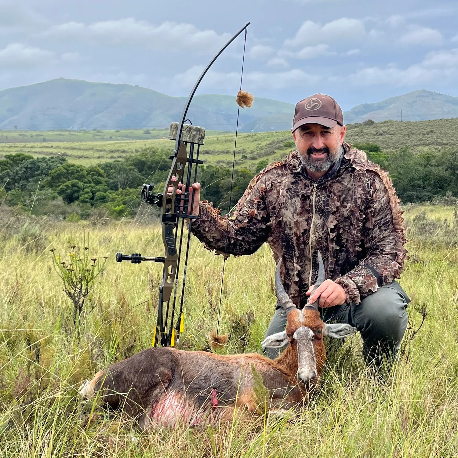 SAS Atmos Compact Takedown Longbow arc 45# bronz