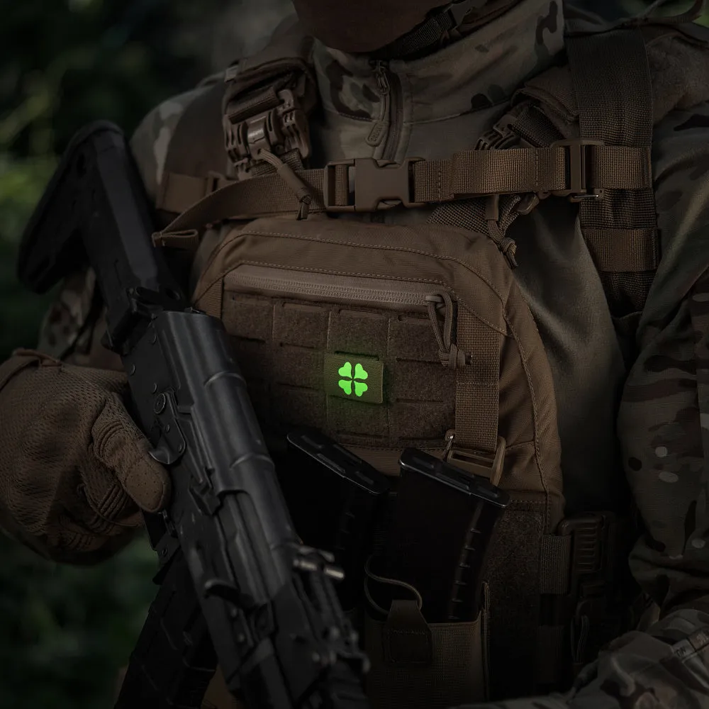 Patch M-Tac Clover Coyote MOLLE velcro 2,5x4 cm