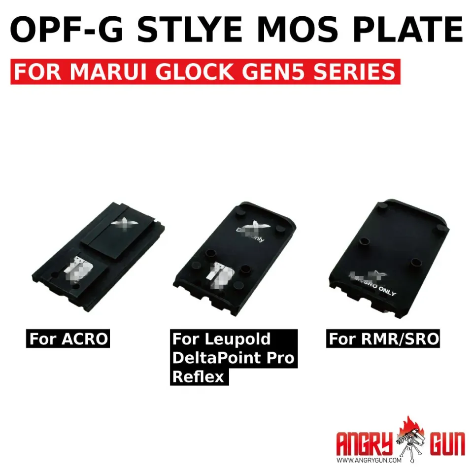 ANGRYGUN OPF-G RMR/SRO placă optic G17 Gen5 MOS