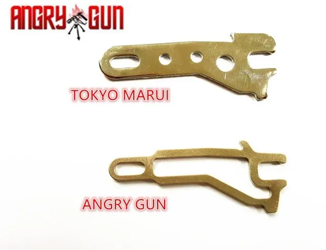 AngryGun bolt stop placa TM MWS M4 otel 9g usoara
