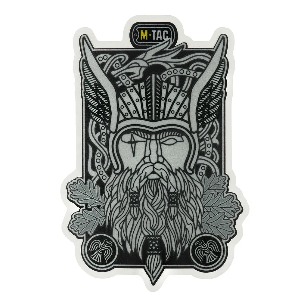 M-Tac Odin sticker reflectorizant negru rezistent apa