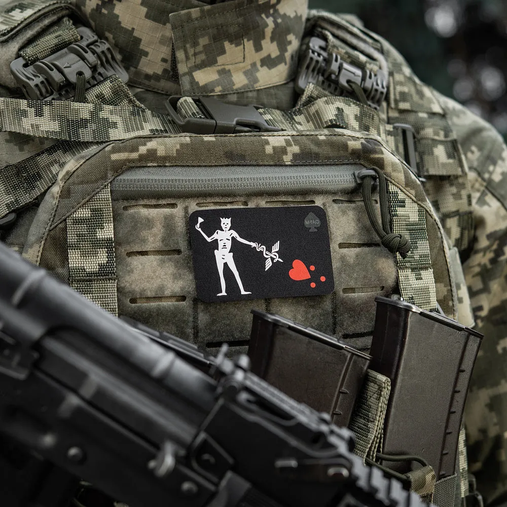 M-Tac Blackbeard Flag Medic patch negru cu velcro