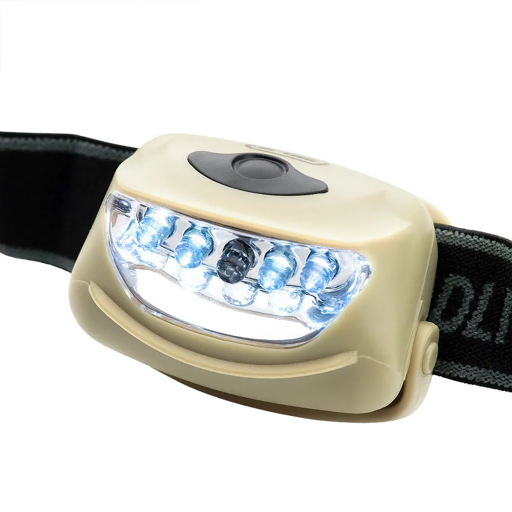M-Tac 4+1 frontala LED Khaki 18 lumeni
