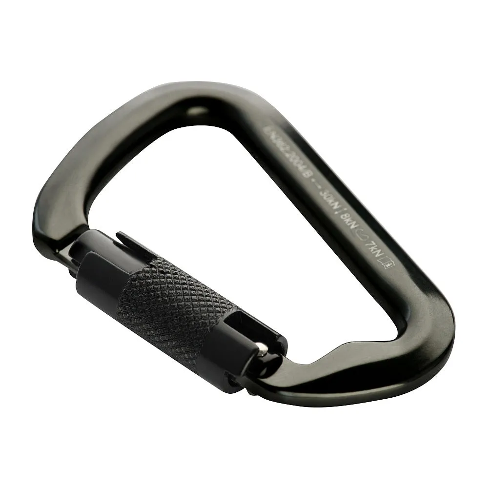 M-Tac Key-Lock carabina aluminiu gri 30kN autoblocare