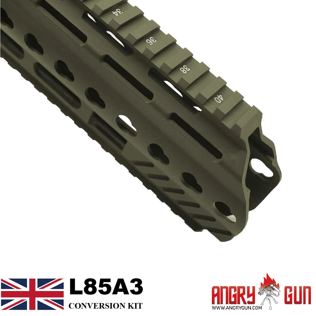 AngryGun L85A3 kit conversie AEG ICS aluminiu