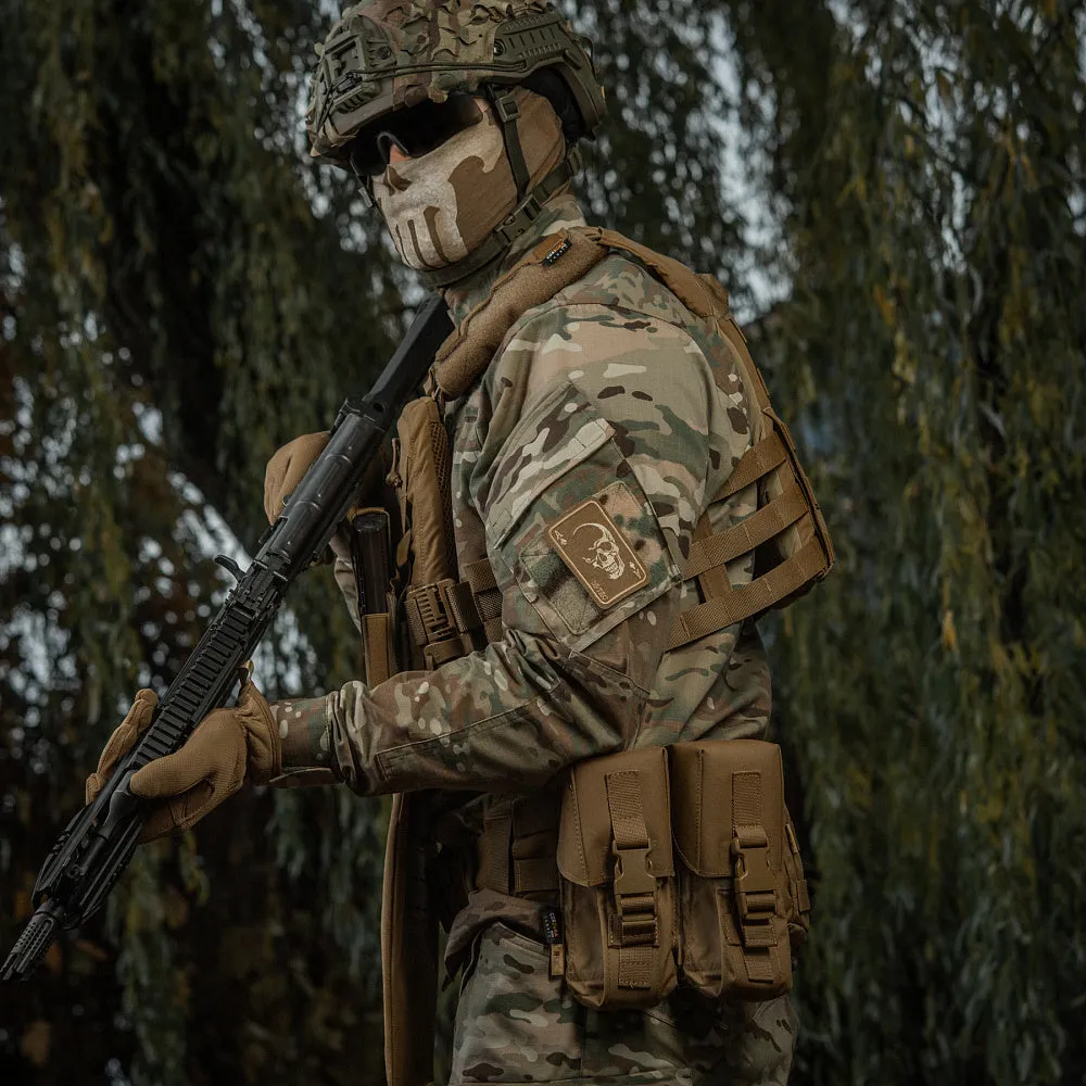 M-Tac Face of War patch moral coyote Cordura brodat