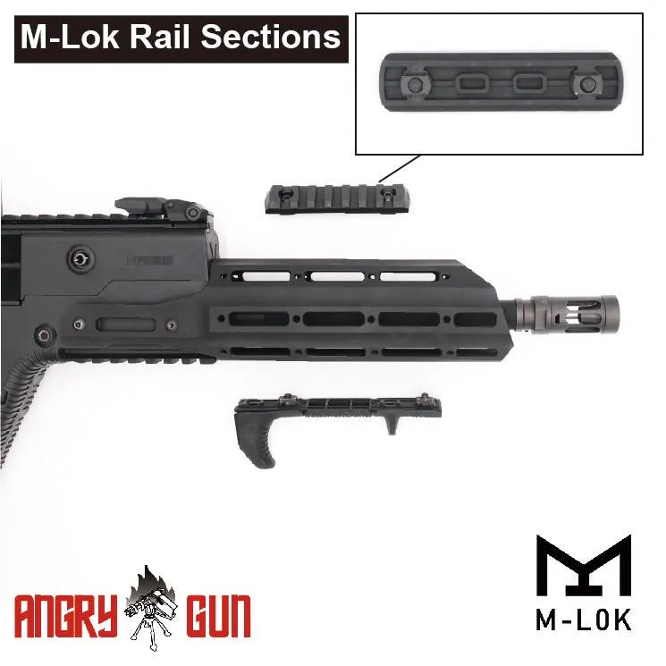 AngryGun KSV Modular M-LOK handguard Krytac Vector negru