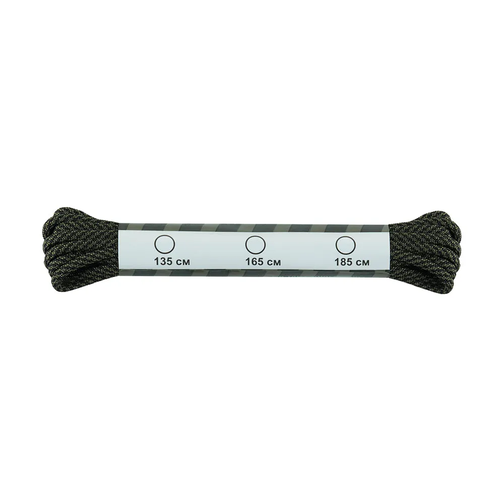 Sireturi M-Tac MIL-SPEC nailon negru verde 135 cm