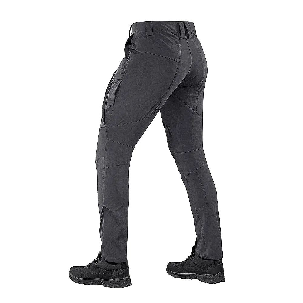 M-Tac Rubicon Flex pantaloni gri inchis 4-way stretch