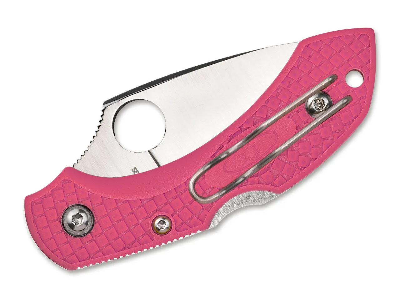 Spyderco Dragonfly 2 Lightweight briceag roz CPM-S-30V