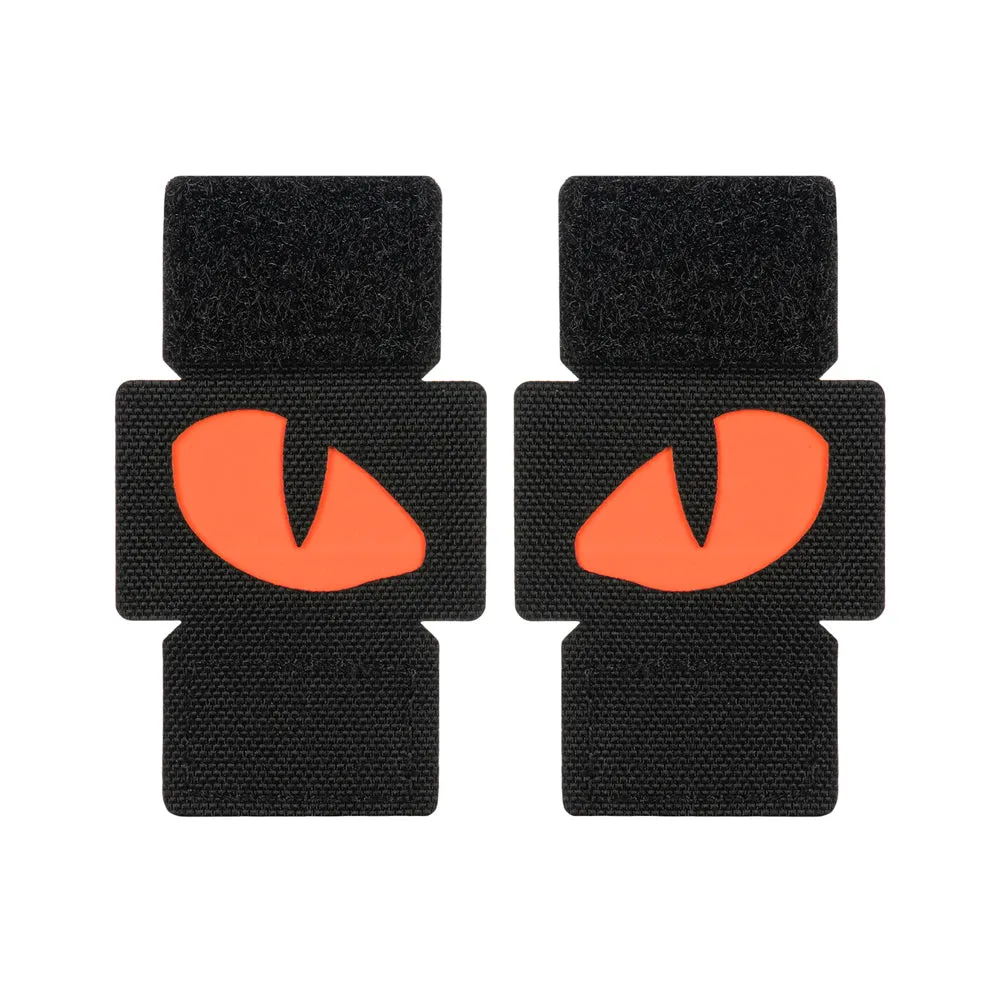 M-Tac Ochi Tigru patch Black/Red fotoluminiscent