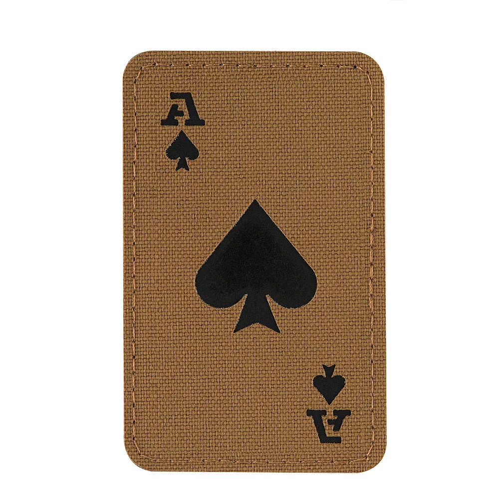 M-Tac Ace de Pică patch 80x50 mm luminos