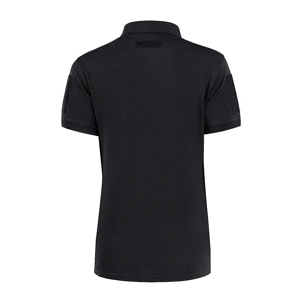 M-Tac 65/35 Lady tricou polo dama negru tactic