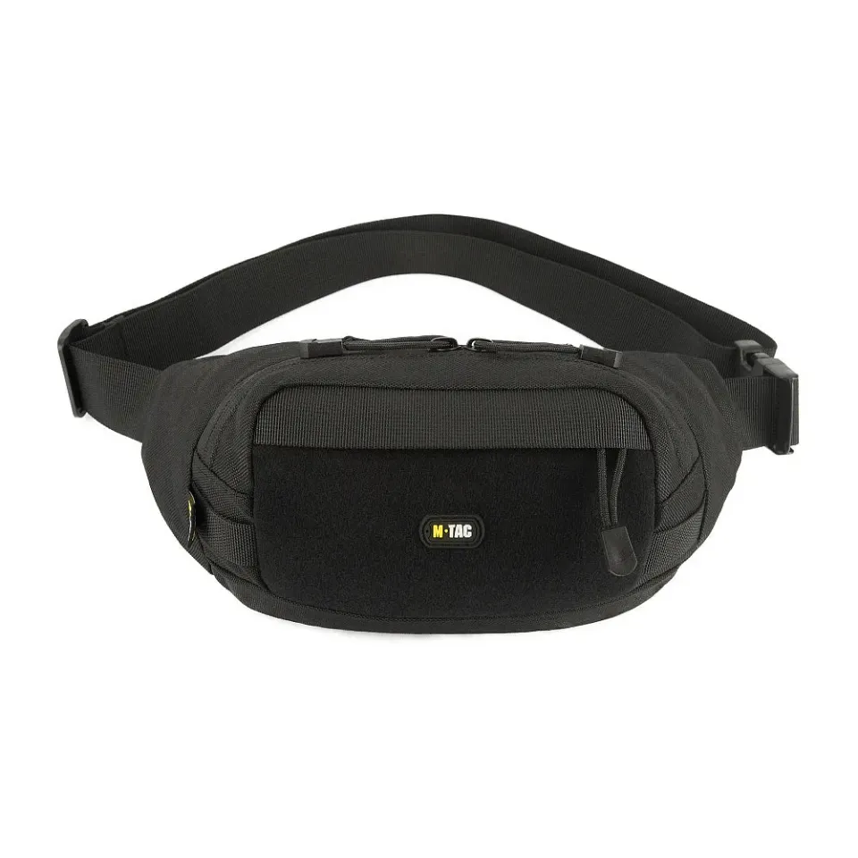 M-Tac Waist Bag borseta neagra tactica compacta