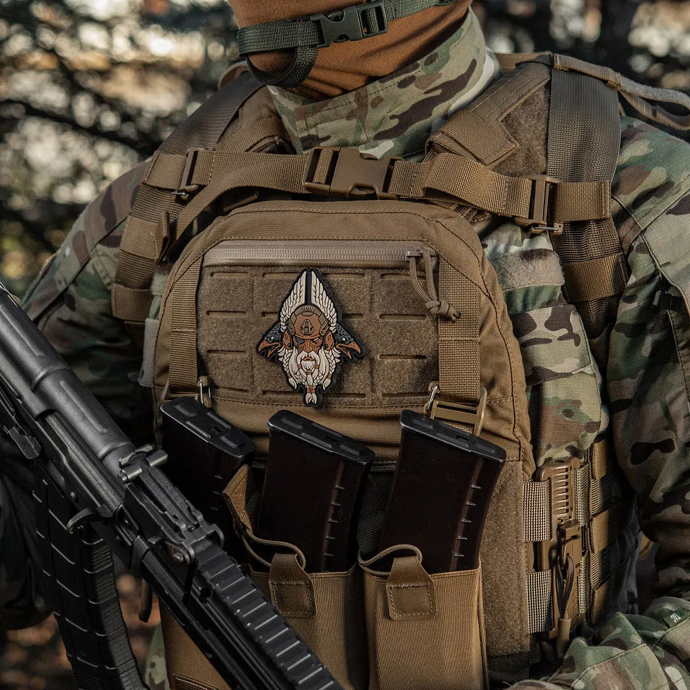 M-Tac Odin Tactical patch 3D PVC Coyote 9x7.5 cm