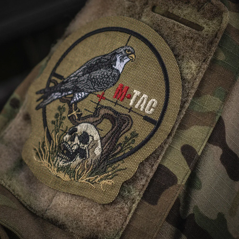 M-Tac Sniper patch brodat Coyote 9.5x8.5 cm