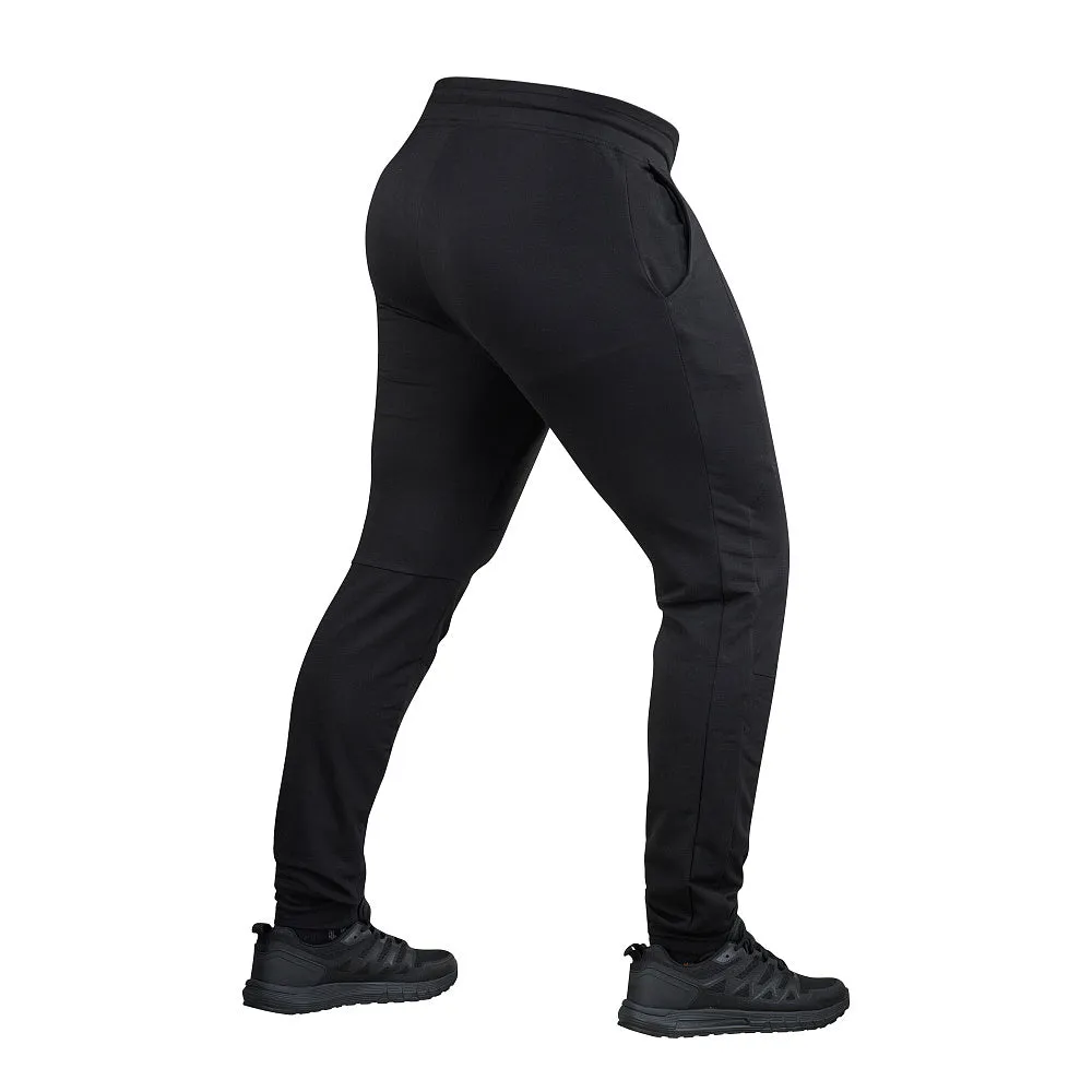 M-Tac Stealth Active pantaloni negri bumbac elastic
