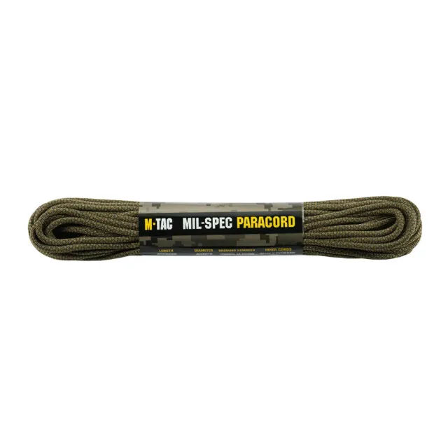 M-Tac 550 MIL-SPEC paracord Coyote Ranger Green 15 m