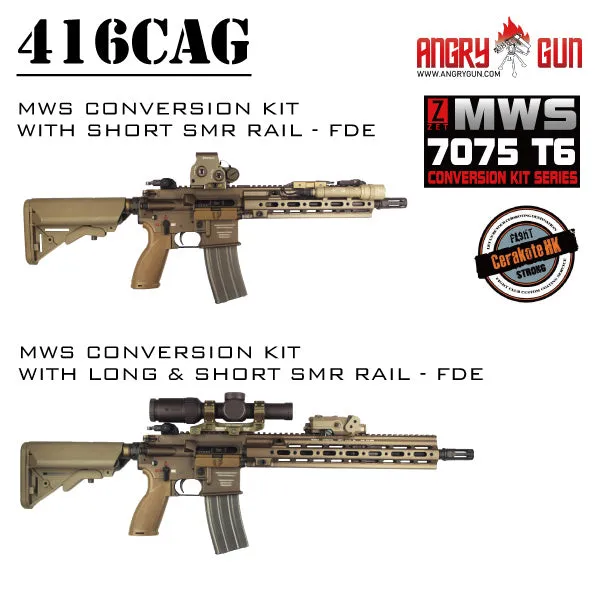 Angry Gun 416D Conversion Kit MWS Short SMR negru