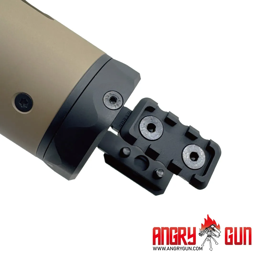 Angrygun M-RAC protectie amortizor airsoft FDE 6.5” Type B
