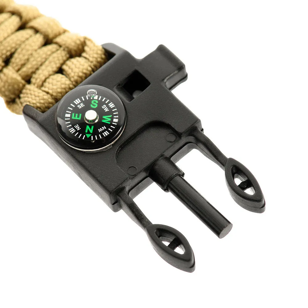 M-Tac Bratara supravietuire Tan bratara paracord 3m