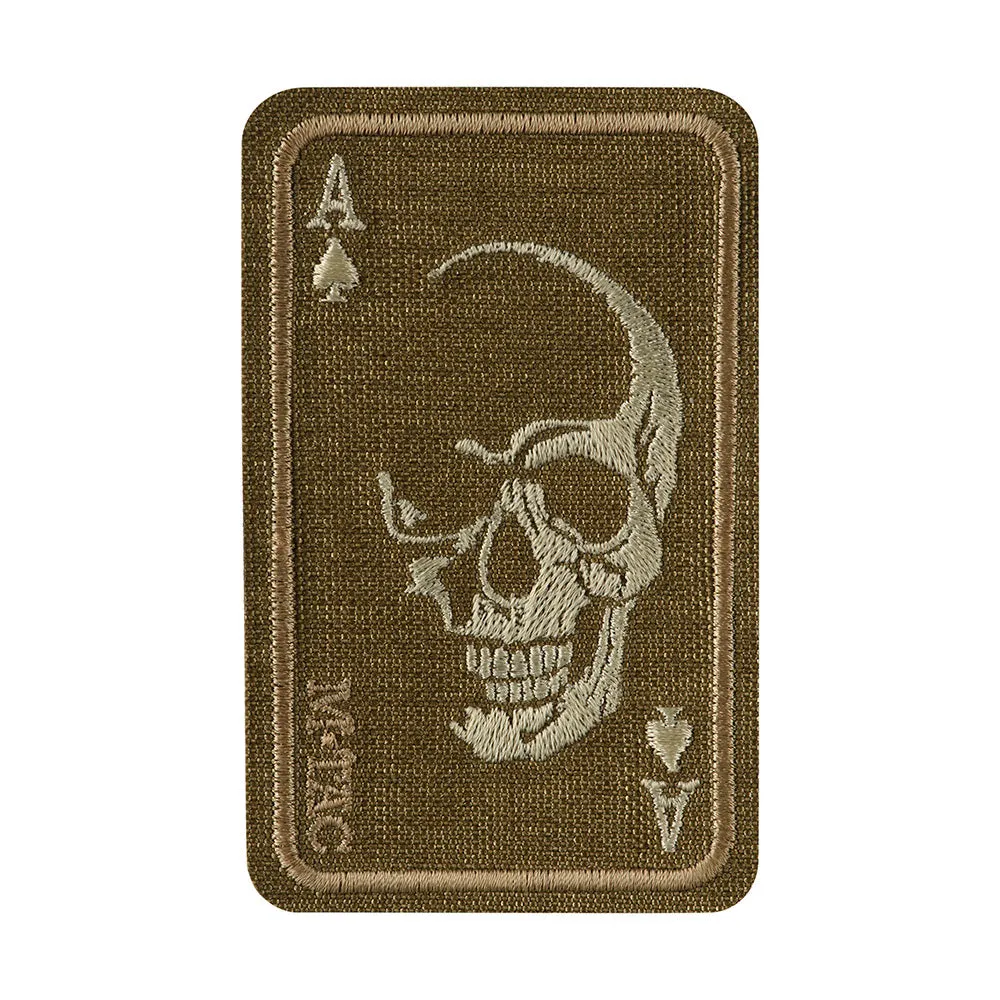 M-Tac Face of War patch moral coyote Cordura brodat