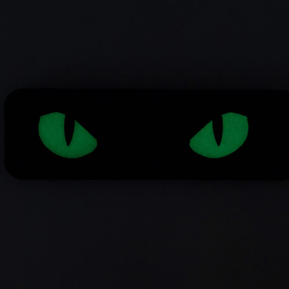 M-Tac Cat Eyes patch negru fosforescent 25x80mm