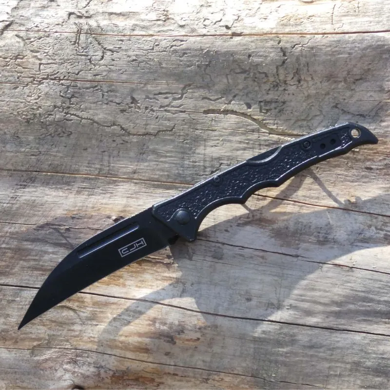 Herbertz CJH Taschenmesser briceag negru backlock