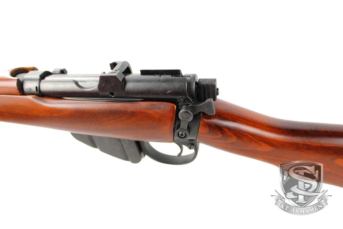 S&T Lee Enfield No.1 Mk III pușcă airsoft arc lemn real