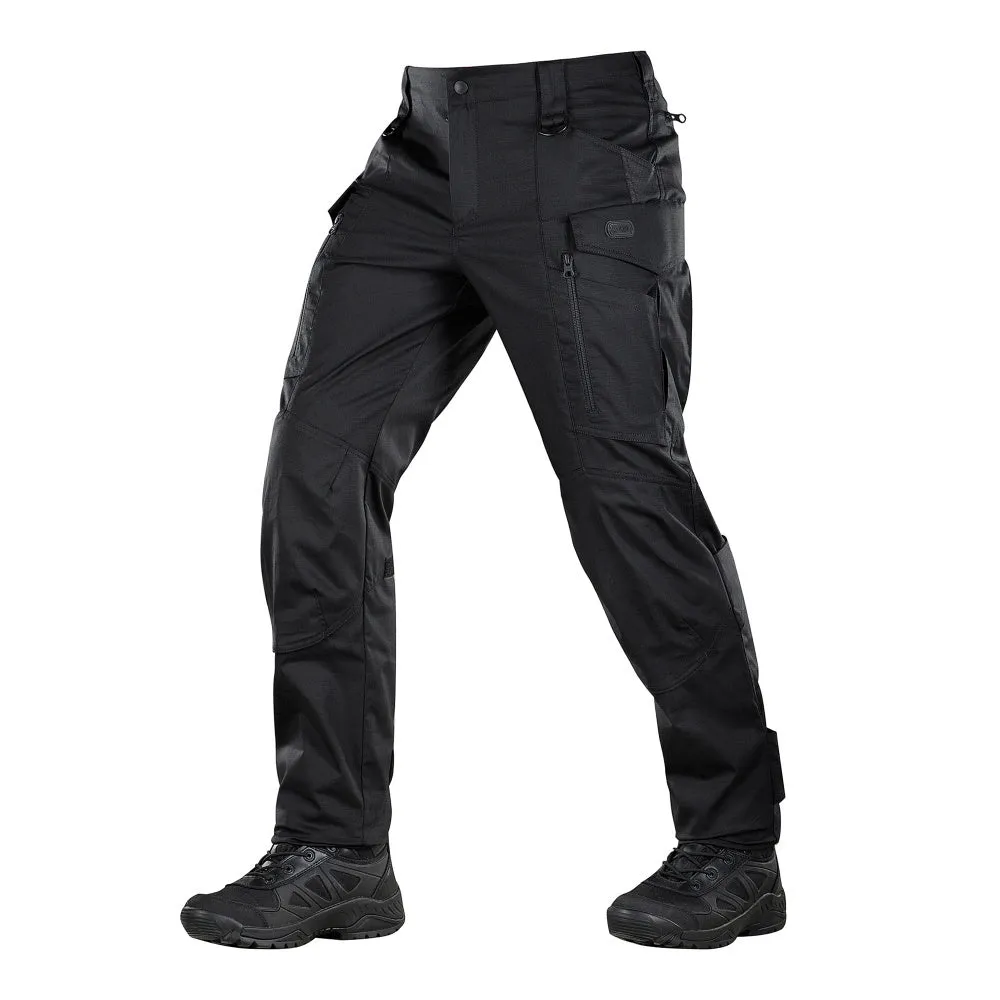 M-Tac Conquistador Gen. I Flex pantaloni tactici negri rip-stop