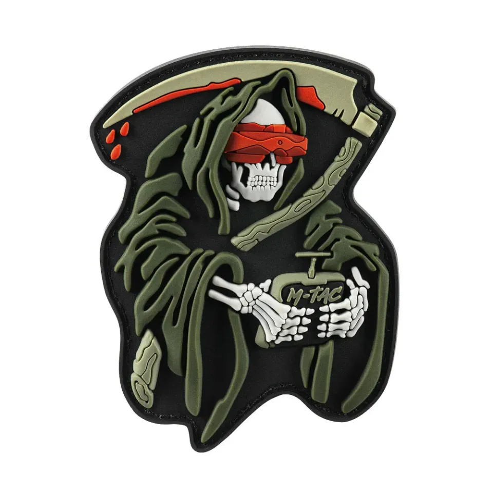 M-Tac Operator FPV Patch PVC Moartea din Ceruri Negru Olive