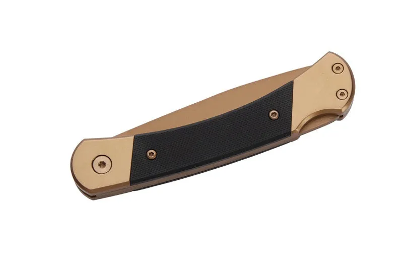 Briceag Herbertz Taschenmesser Titan D2 roségold
