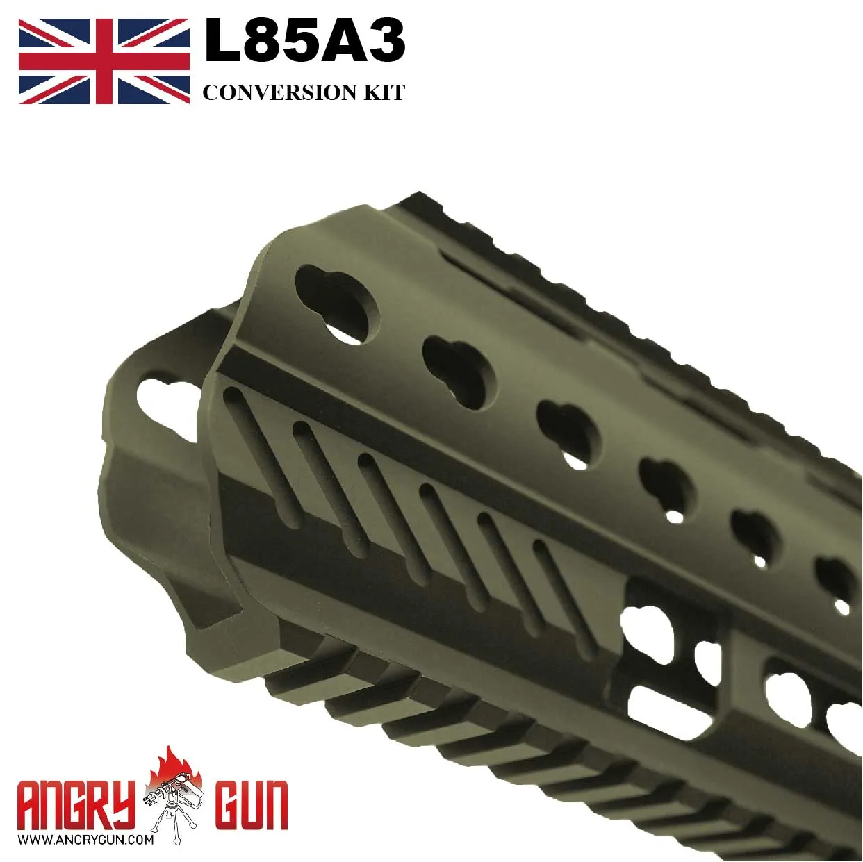AngryGun L85A3 kit conversie AEG ICS aluminiu