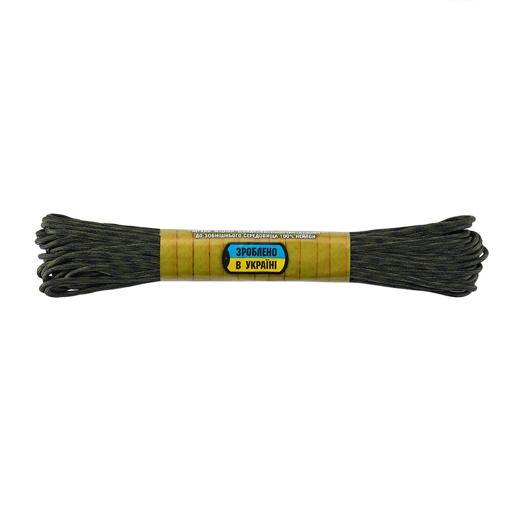 M-Tac 475 paracord black forest 15m camuflaj