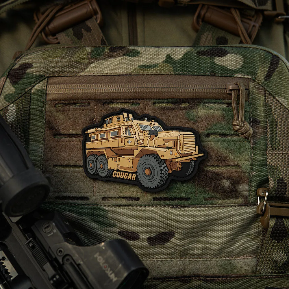 M-Tac Cougar patch PVC MRAP 3D velcro