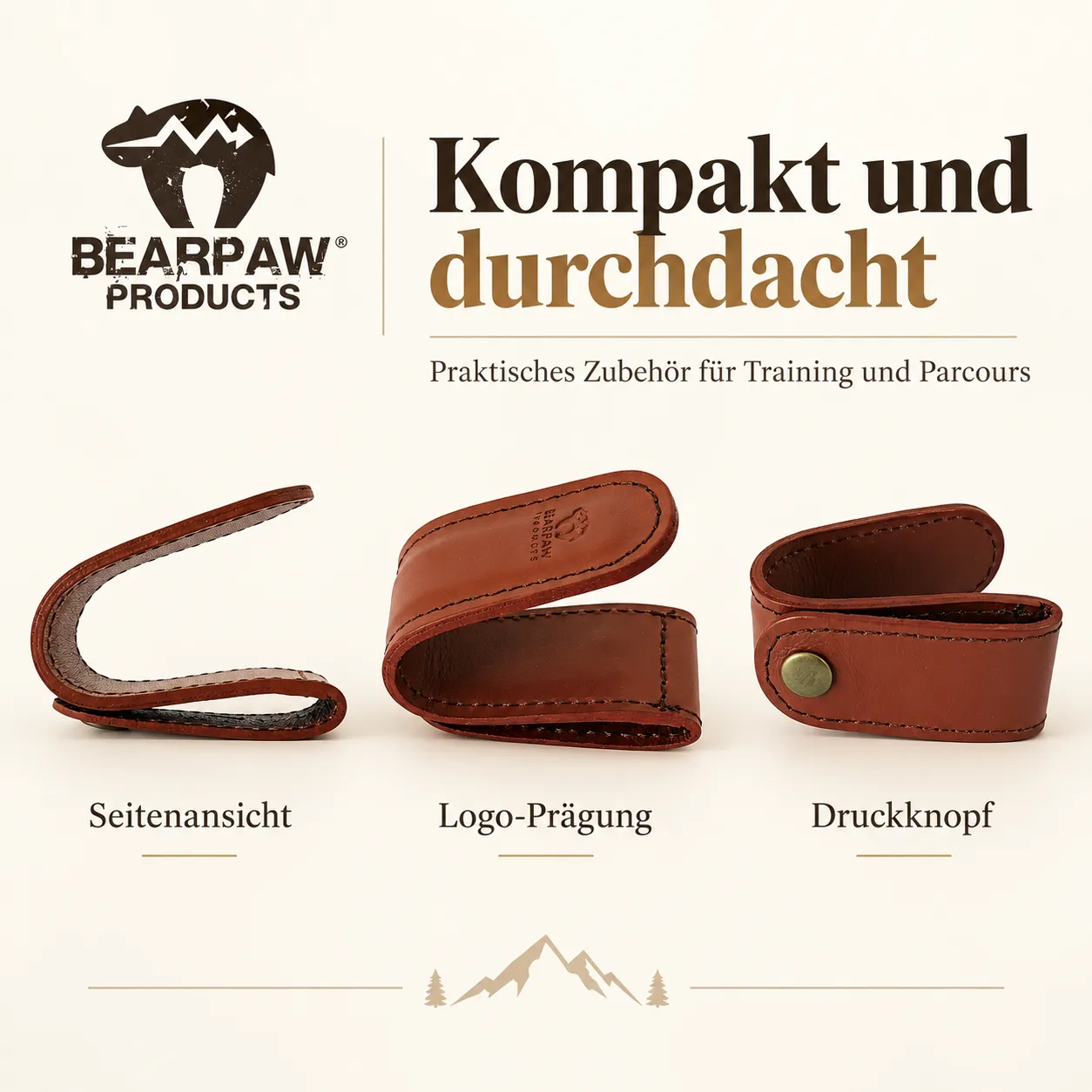 Bearpaw Penthalon Belt Bowhook cârlig arc metal