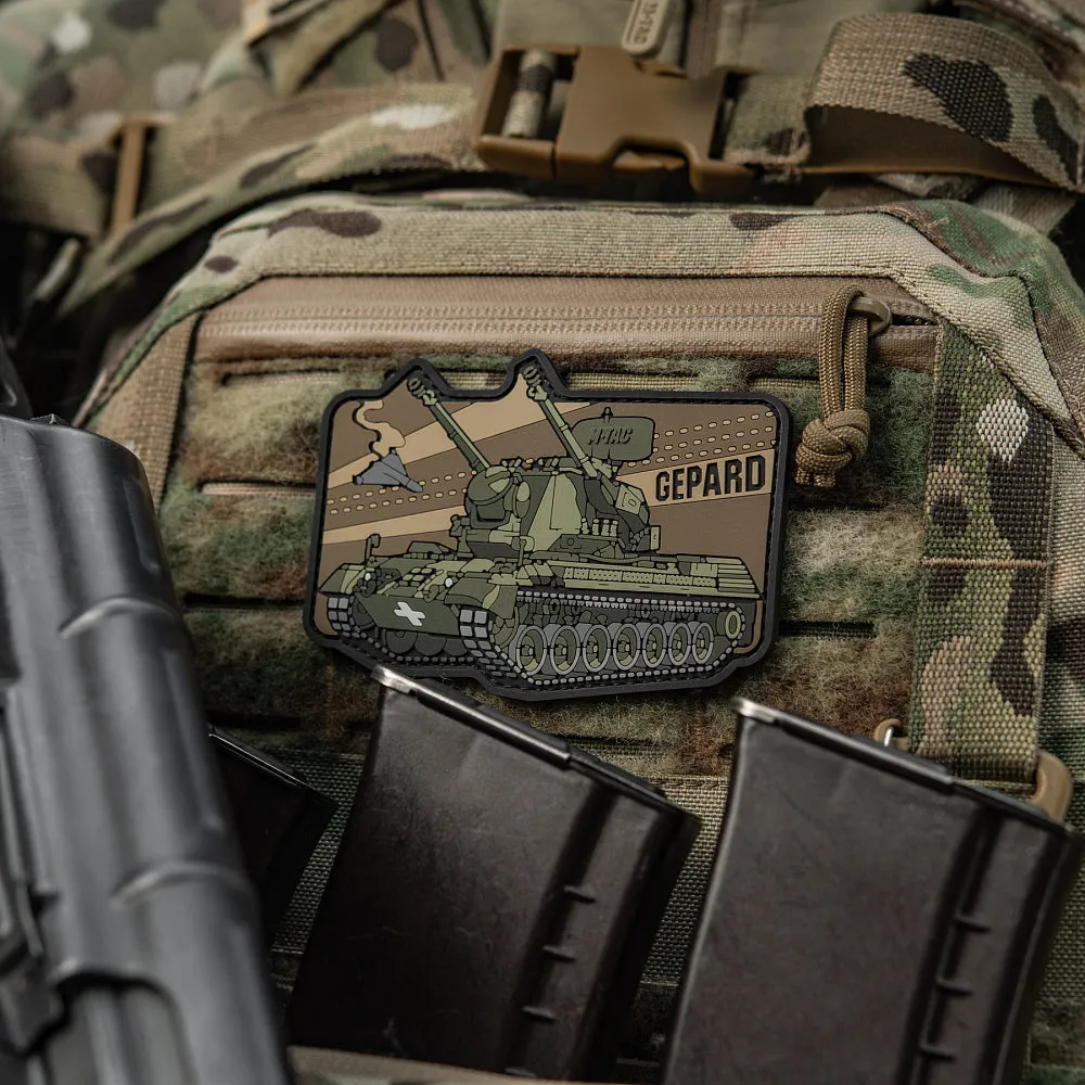 M-Tac Gepard patch PVC 3D color velcro