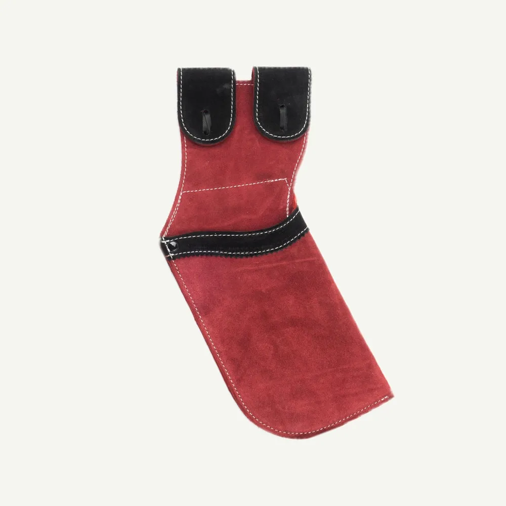 Bear Paw RedCliff tolbă șold piele roșie 40 cm