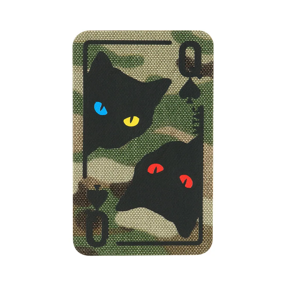 M-Tac Queen of Spades patch moral Multicam/Black Cordura
