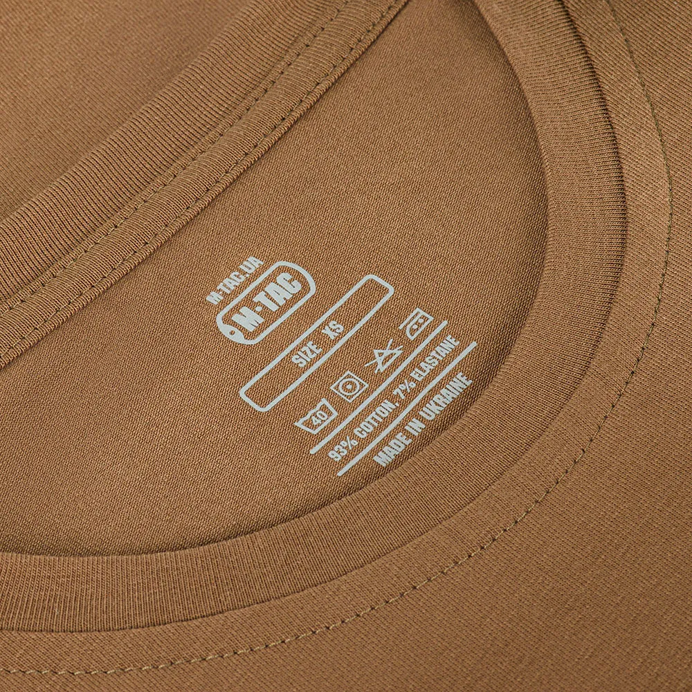 M-Tac 93/7 Lady tricou Coyote Brown bumbac