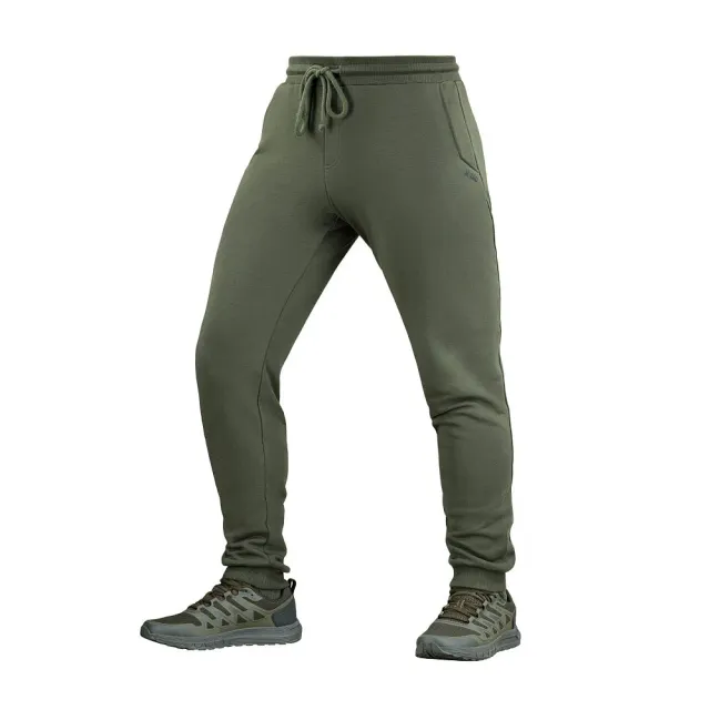 M-Tac Cotton Classic pantaloni bumbac Army Olive XS/L elastic