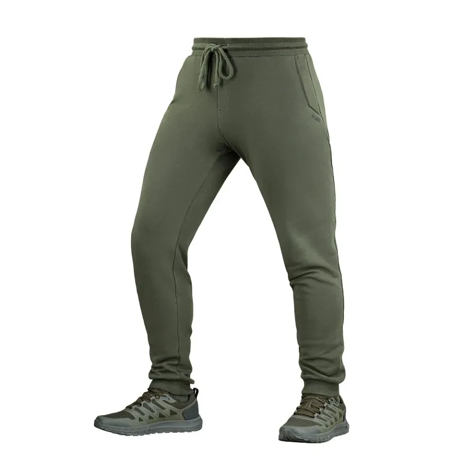 M-Tac Cotton Classic pantaloni bumbac Army Olive XS/L elastic