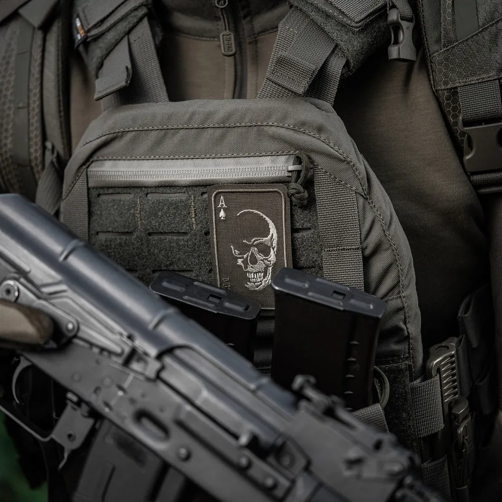 M-Tac Face of War patch brodat ranger green