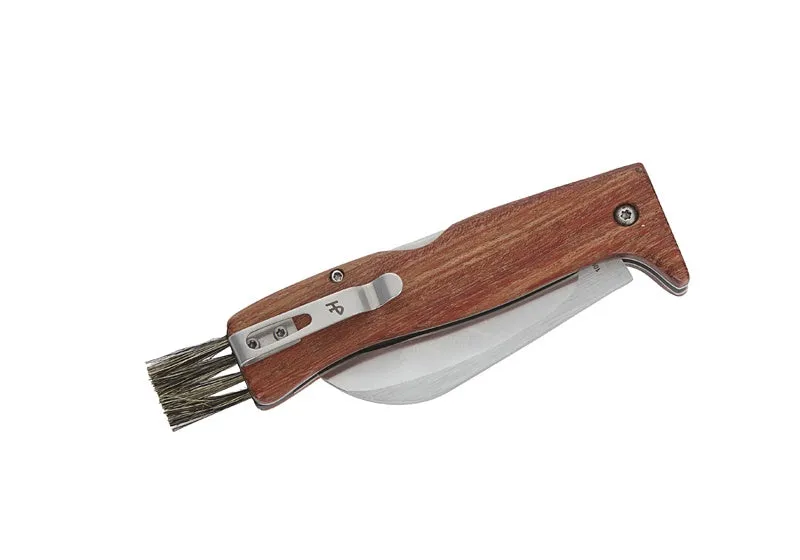 Herbertz briceag ciuperci oțel 440A fag 17cm