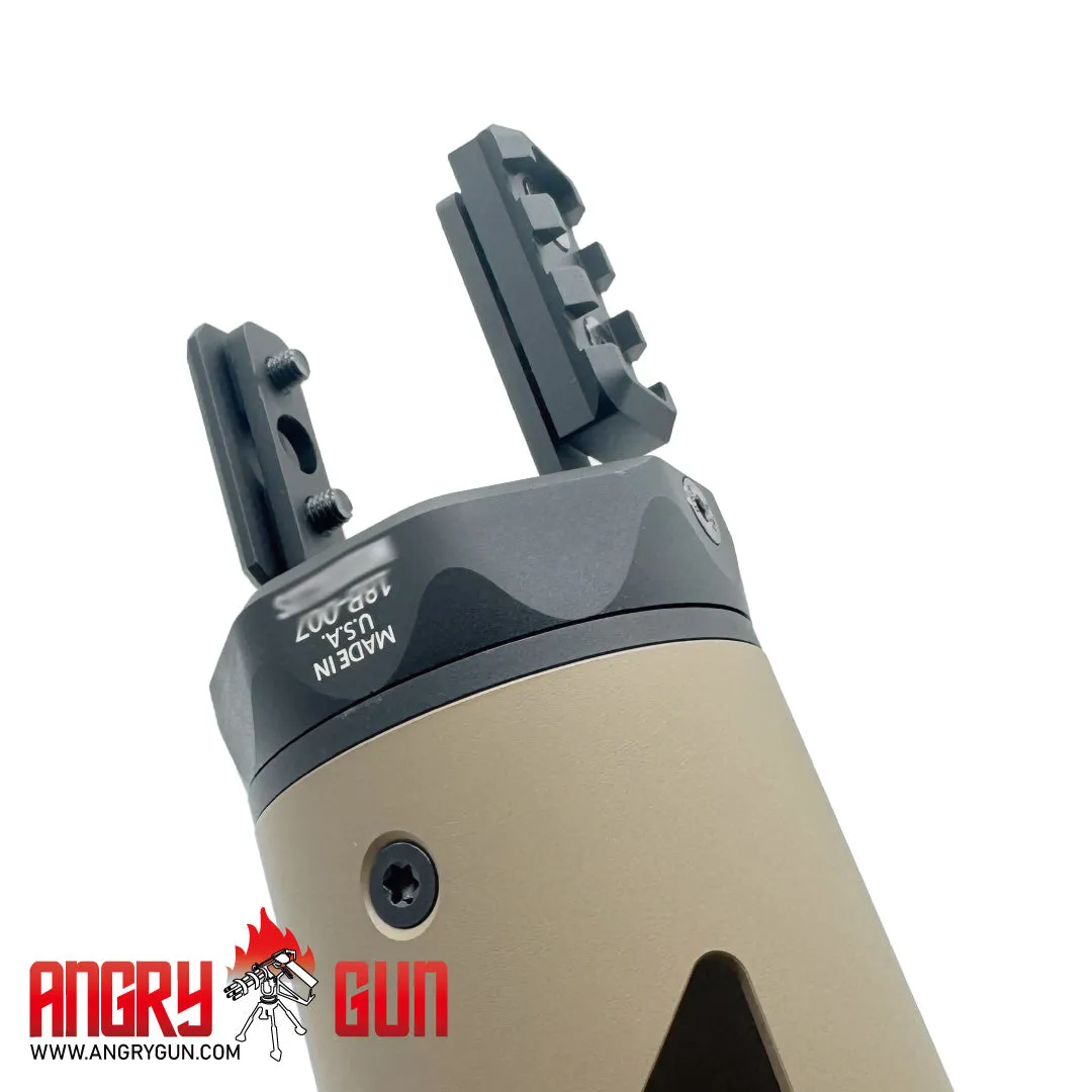 Angrygun M-RAC Type A scut amortizor FDE 6.5 inch aluminiu
