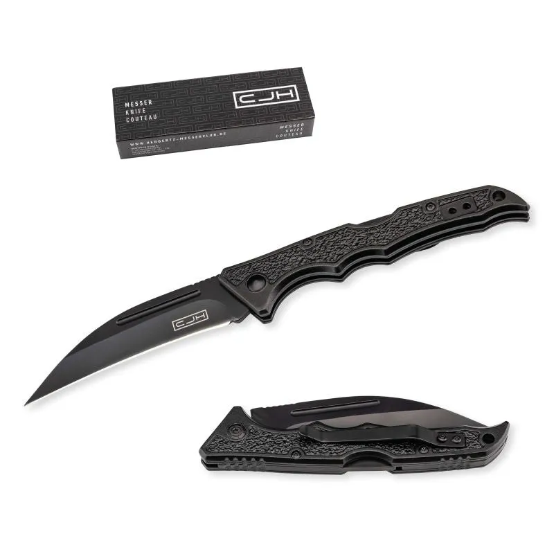 Herbertz CJH Taschenmesser briceag negru backlock