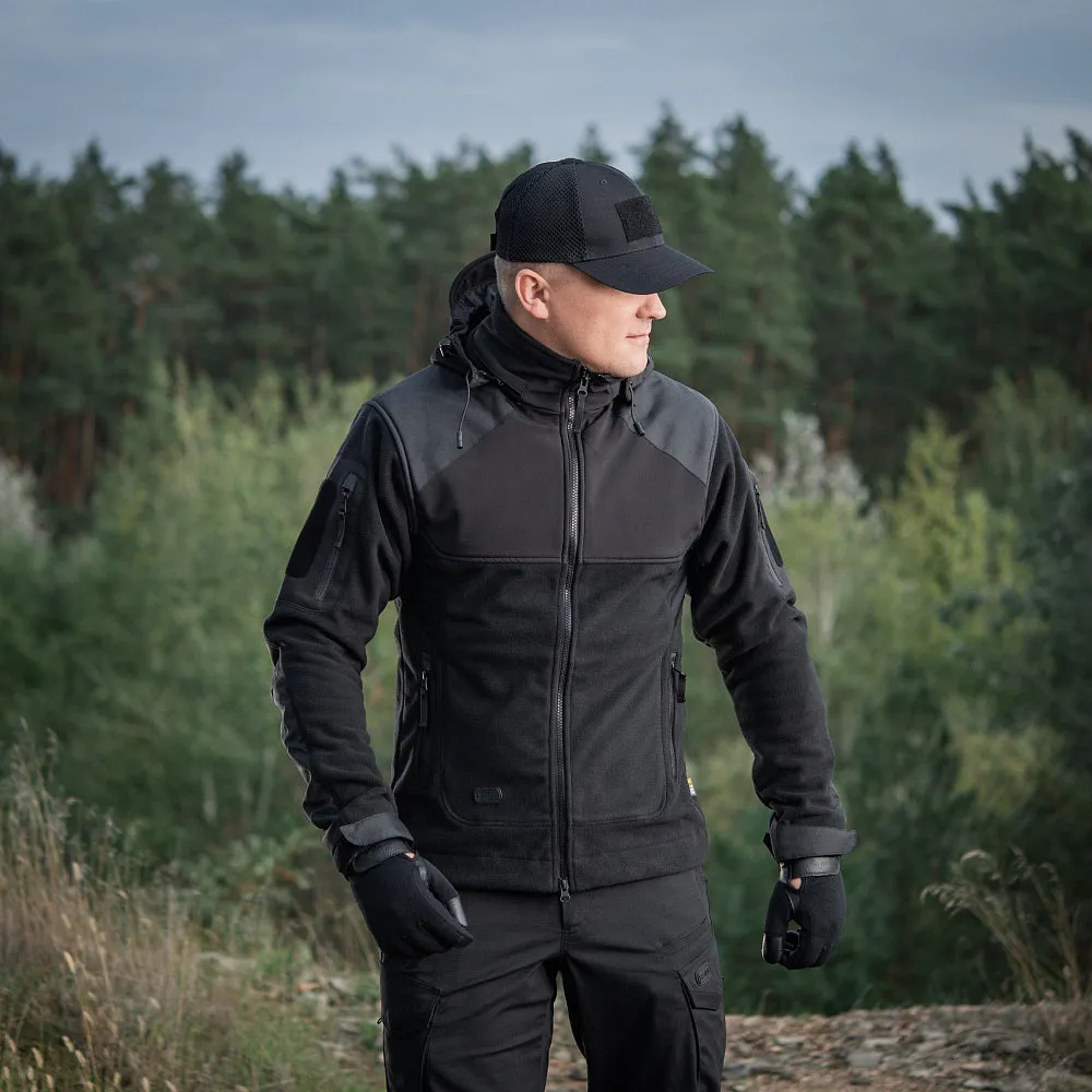 M-Tac Norman Windblock geaca fleece neagra windblock