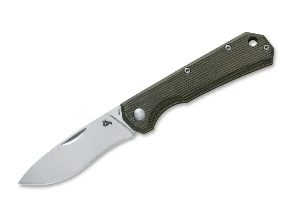 BlackFox Ciol Micarta Green briceag pliabil lama 440C verde