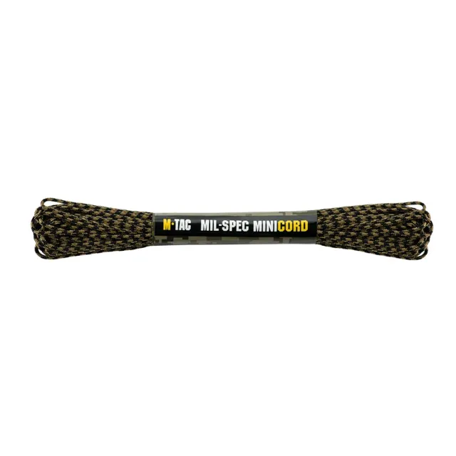M-Tac Minicord Mil-Spec sfoara paracord 15m Negru Coyote