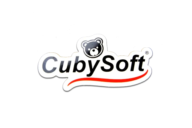 CubySoft Original Sticker sticker vinil 6,3 cm